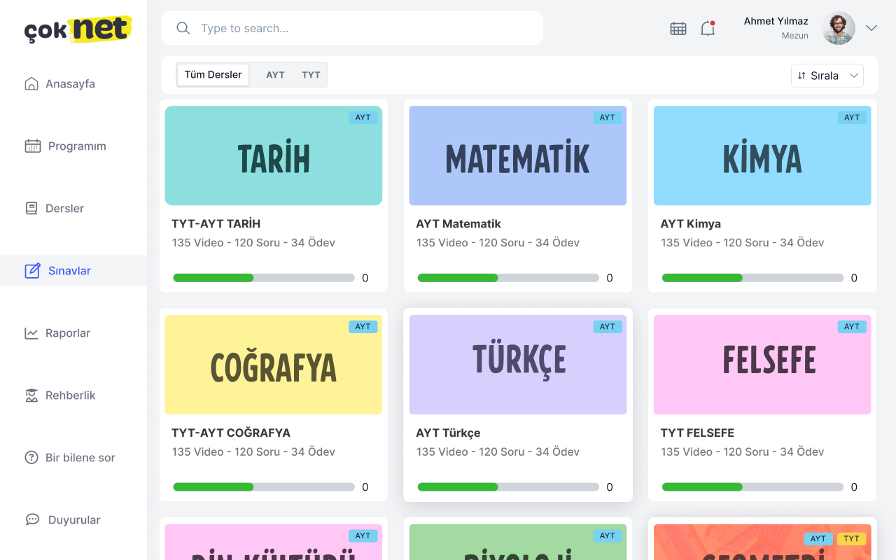 ÇokNet Ürün Ekran Görüntüsü